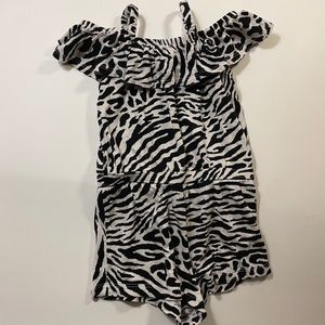 4/$10 Zebra Romper